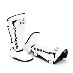 Fairtex Detachable In-Step Shin Guards - SP7 - MMA Factory 21 Fairtex Detachable In-Step Shin Guards - SP7 - MMA Factory -Boxing Equipment Store sp7 white 02