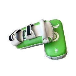Viking Diablo Curved Pro Leather Thai Pads (Heavy Duty) - MMA Factory 29 Viking Diablo Curved Pro Leather Thai Pads (Heavy Duty) - MMA Factory -Boxing Equipment Store thai pads green 2 1 1