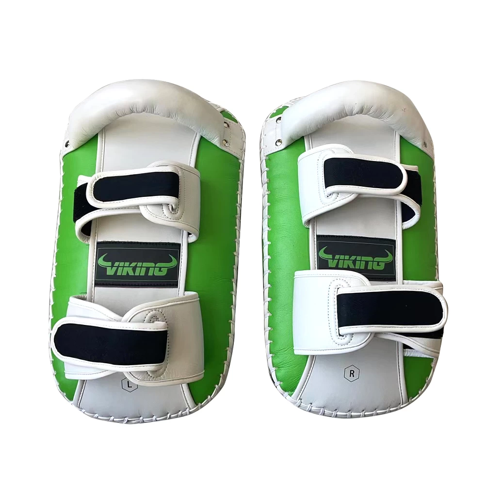 Viking Diablo Curved Pro Leather Thai Pads (Heavy Duty) - MMA Factory 9 Viking Diablo Curved Pro Leather Thai Pads (Heavy Duty) - MMA Factory - Image 7