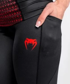 UFC Venum Performance Institute Leggings - MMA Factory 10 UFC Venum Performance Institute Leggings - MMA Factory -Boxing Equipment Store ufc venum performance institute legging black red 2
