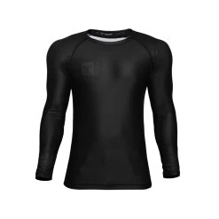 Viking Urban Rashguard - Long Sleeve - Plain - MMA Factory -Boxing Equipment Store urban rash black black f 1 5