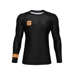 Viking Urban Rashguard - Long Sleeve - Plain - MMA Factory -Boxing Equipment Store urban rash yellow black f 1 5