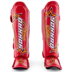 Yokkao Vertical Shin Guards - MMA Factory -Boxing Equipment Store vertical shinguards red 1 1000 1