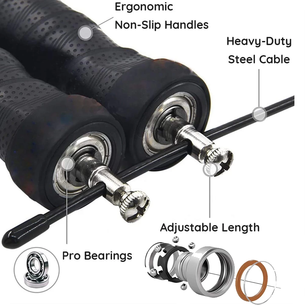 Viking Adjustable Speed Rope - MMA Factory 5 Viking Adjustable Speed Rope - MMA Factory - Image 3