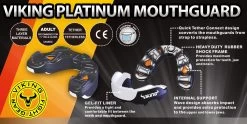 Viking Platinum Tri-layer Mouth Guard - MMA Factory 13 Viking Platinum Tri-layer Mouth Guard - MMA Factory -Boxing Equipment Store viking platinum mouthhguards
