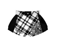 Viking Stripe Muay Thai Shorts - MMA Factory 20 Viking Stripe Muay Thai Shorts - MMA Factory -Boxing Equipment Store viking temp stripe white