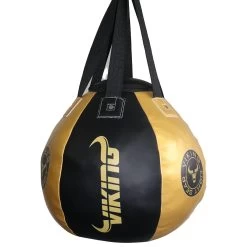 Viking Pro Leather Wrecking Ball Punching Bag - MMA Factory 12 Viking Pro Leather Wrecking Ball Punching Bag - MMA Factory -Boxing Equipment Store vikingwreckngballgold1080 1