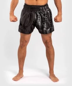 Venum Logos Muay Thai Shorts - MMA Factory 16 Venum Logos Muay Thai Shorts - MMA Factory -Boxing Equipment Store vlmts front 1