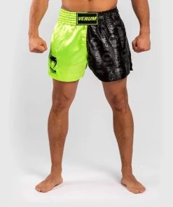 Venum Logos Muay Thai Shorts - MMA Factory 22 Venum Logos Muay Thai Shorts - MMA Factory -Boxing Equipment Store vlmtsby1 2