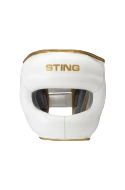 Sting Evolution Face Shield - MMA Factory -Boxing Equipment Store white grey ab92ba34 306a 4dbe b4eb b8d9b4f7dc18 3 4