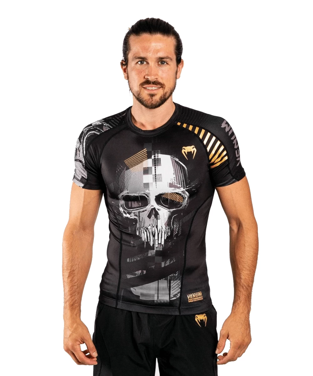 Venum Skull Rashguard - Short Sleeve - MMA Factory 4 Venum Skull Rashguard - Short Sleeve - MMA Factory - Image 2