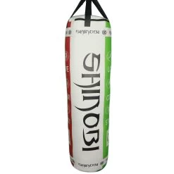 Shinobi Nations Leather Pro 6 Ft Banana Punching Bag - MMA Factory 19 Shinobi Nations Leather Pro 6 Ft Banana Punching Bag - MMA Factory -Boxing Equipment Store whitegreenred1 1080 1 1